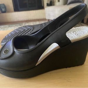 CROCS Havana Slingback - black/charcoal
